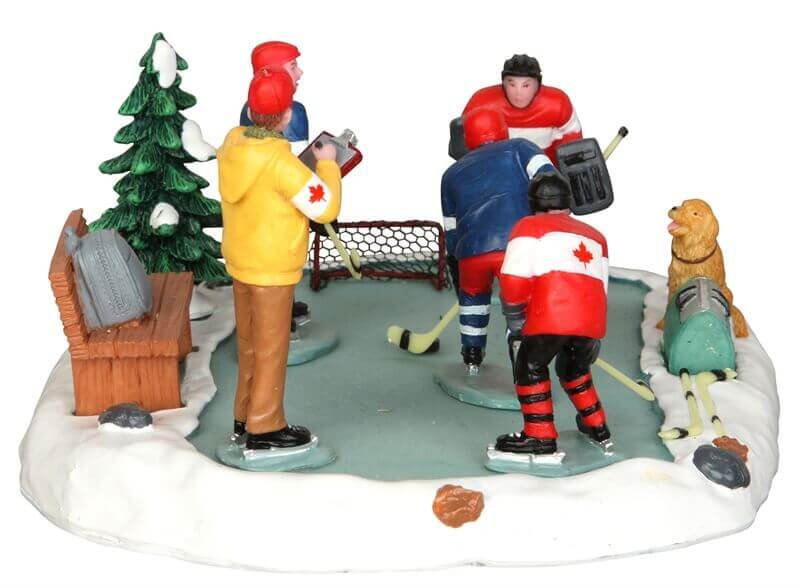 lemax-hockey-tryouts-miniatur-figur image 4