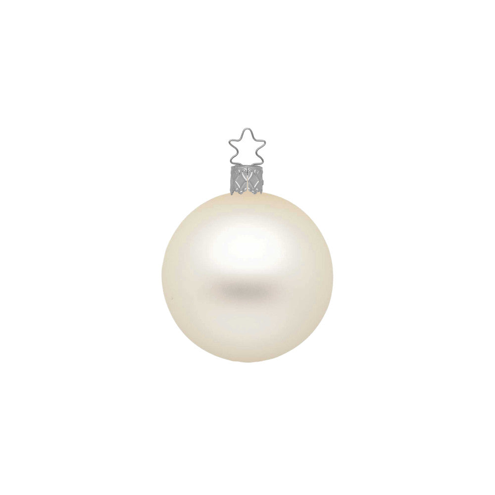 inge-glas-kugel-champagner-matt-christbaumkugel-8-cm image 2