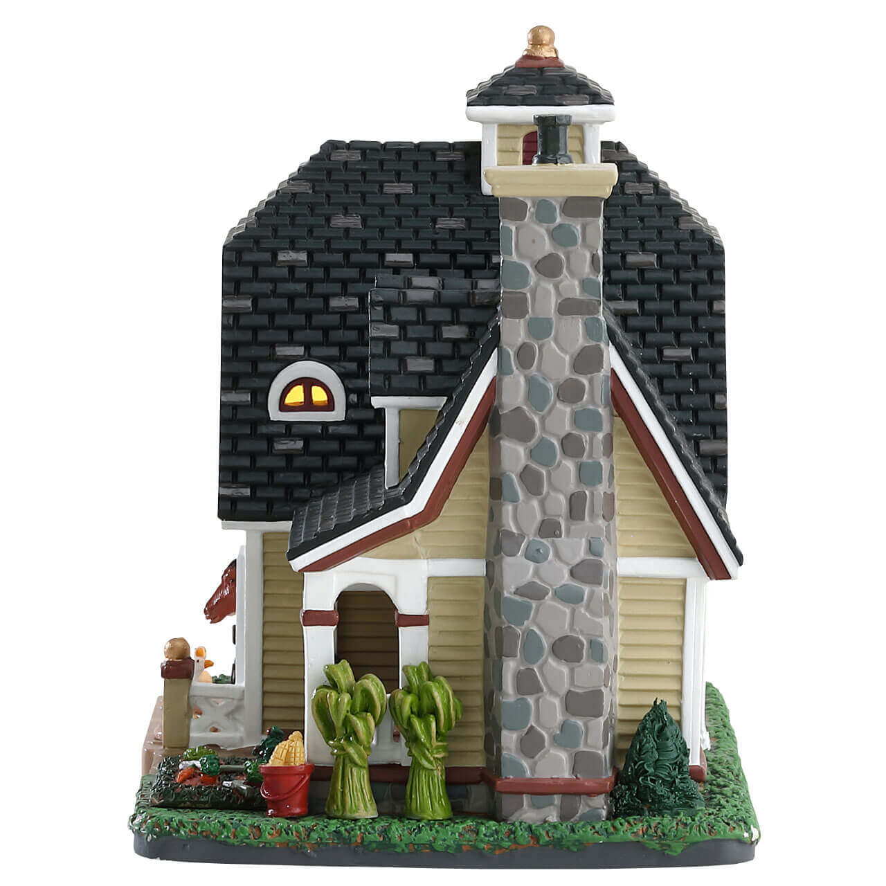lemax-jones-farmhouse-beleuchtetes-weihnachts-miniaturhaus image 2