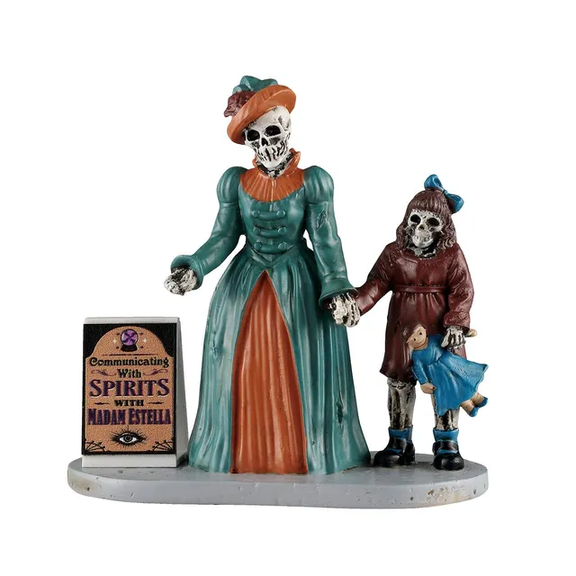 lemax-seance-vendor-spooky-town-spiritisten-figur image 1