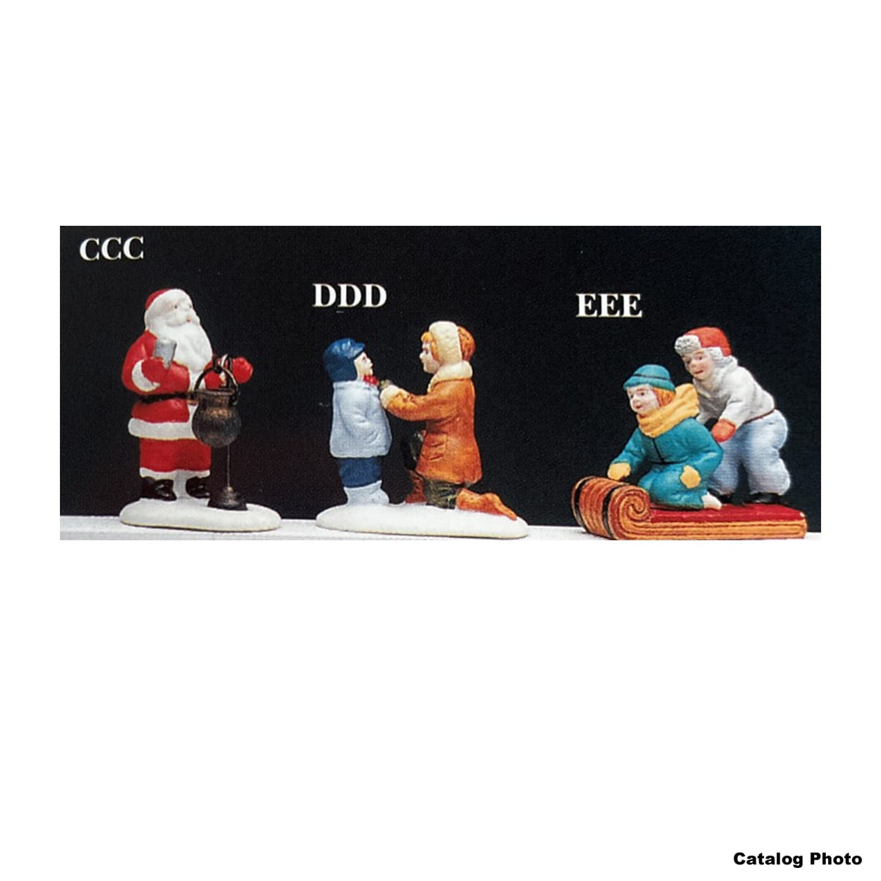 lemax-charity-santa-weihnachtsmann-miniaturfigur image 1
