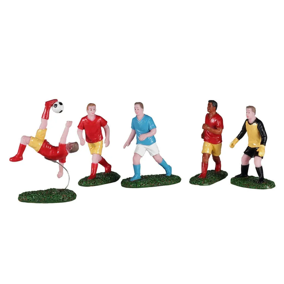 lemax-playing-soccer-figurengruppe-aus-der-general-products-serie image 1