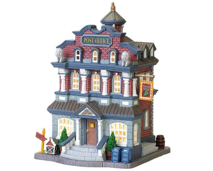 lemax-post-office-miniatur-postamt-f-r-weihnachtsdorf image 1