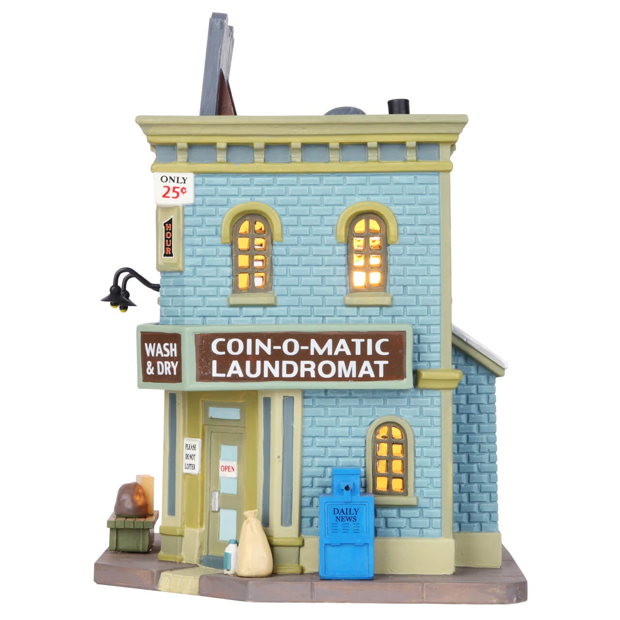 lemax-coin-o-matic-laundromat-beleuchtetes-miniatur-gesch-ft image 2