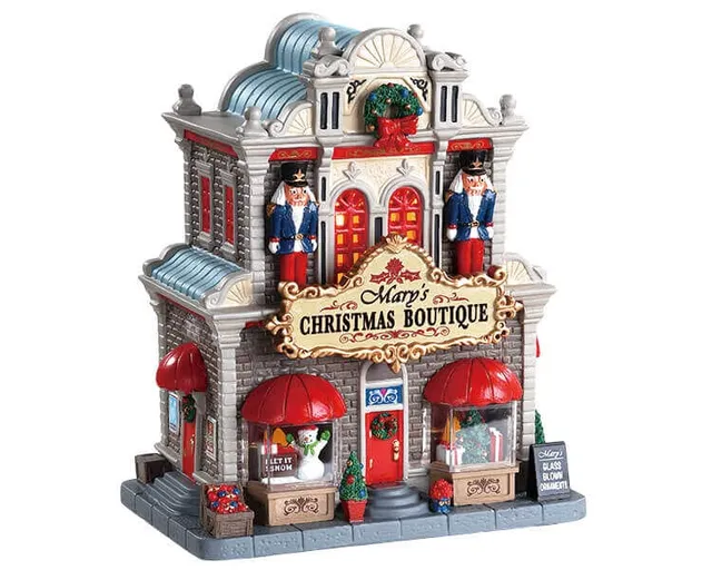 lemax-mary-s-christmas-boutique-miniatur-boutiquehaus image 1