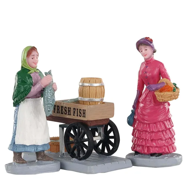 lemax-fresh-fish-for-sale-miniatur-marktstand-caddington image 1