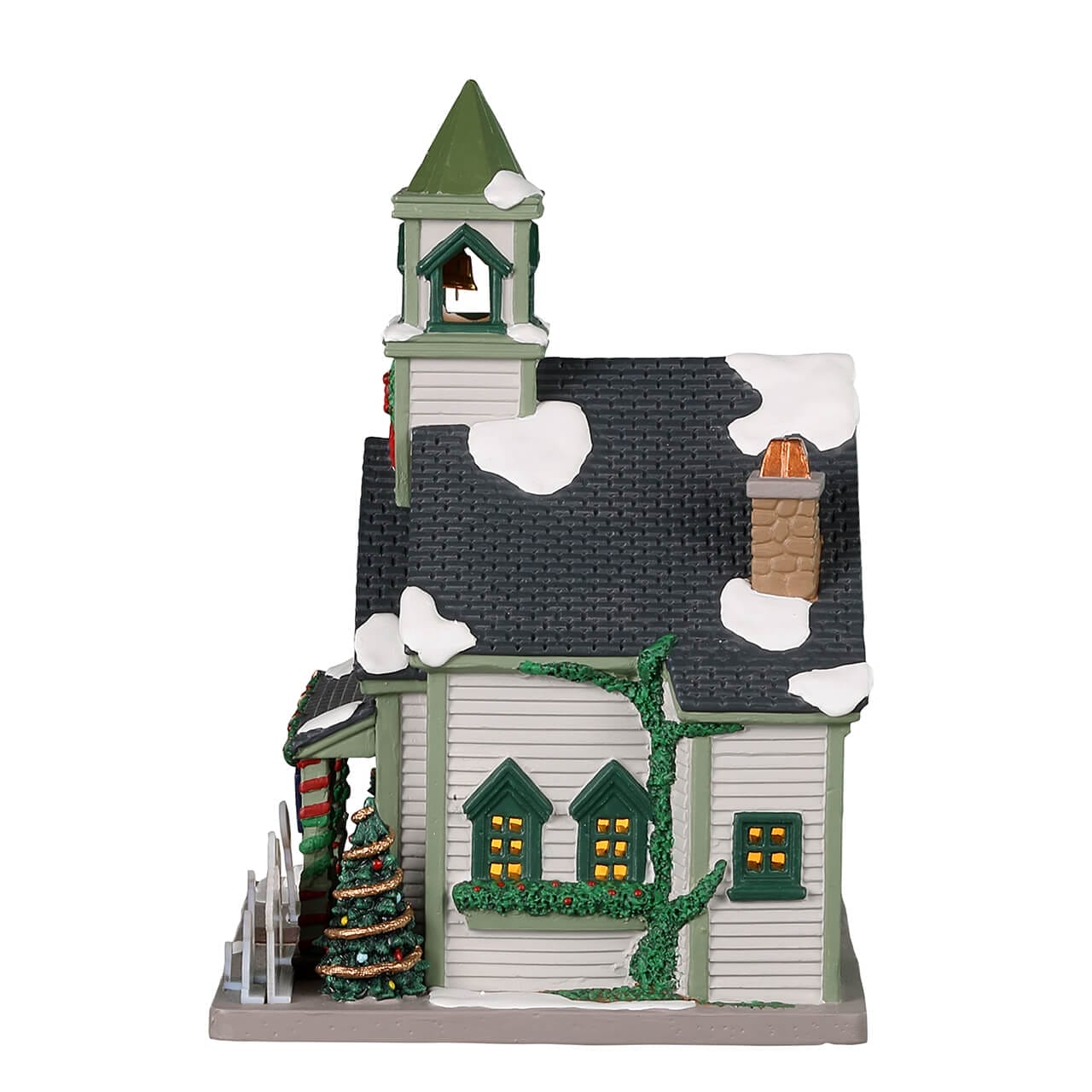 lemax-balsam-glen-church-beleuchtete-weihnachtskirche image 3