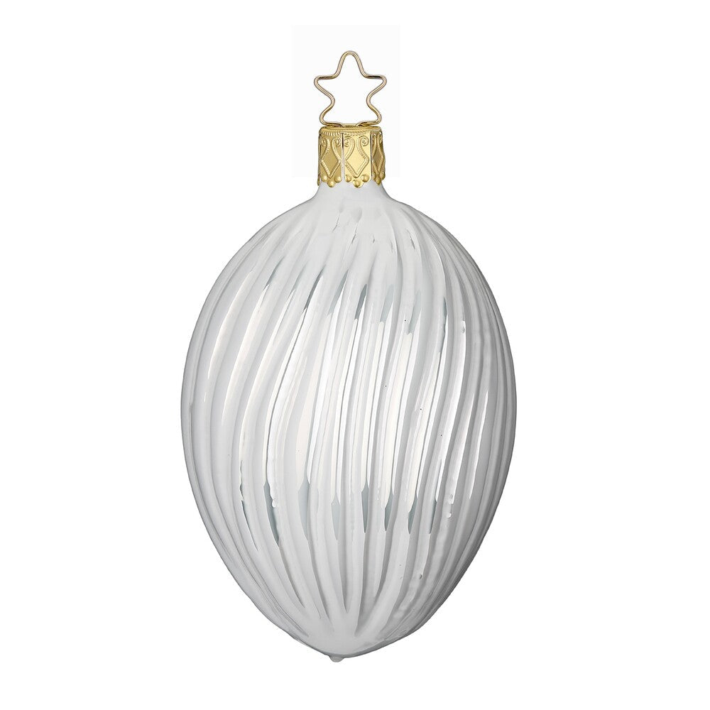 inge-glas-edle-knospe-christbaumkugel-aus-glas-9-5-cm-wei image 1