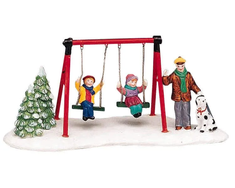 lemax-park-swing-holidays-seasons-park-schaukel image 1