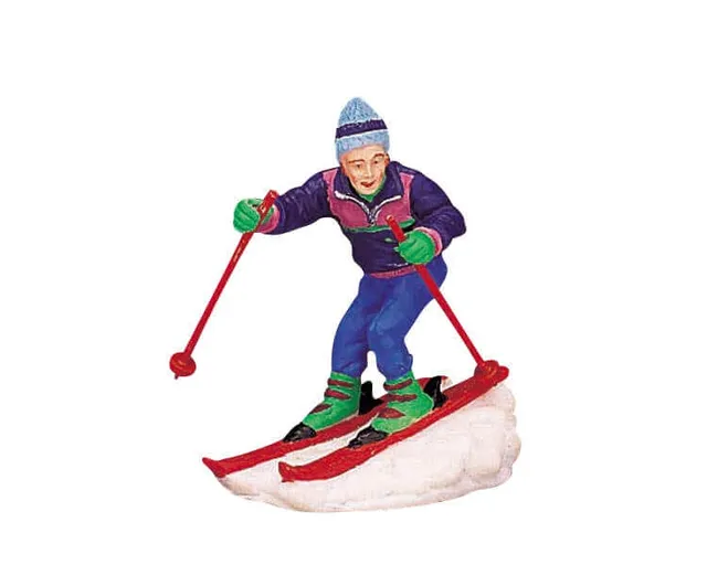 lemax-giant-slalom-miniaturfigur image 1
