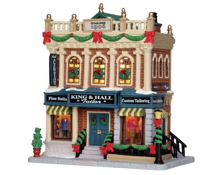 lemax-king-hall-tailor-weihnachtsdorf-schneidergesch-ft image 1