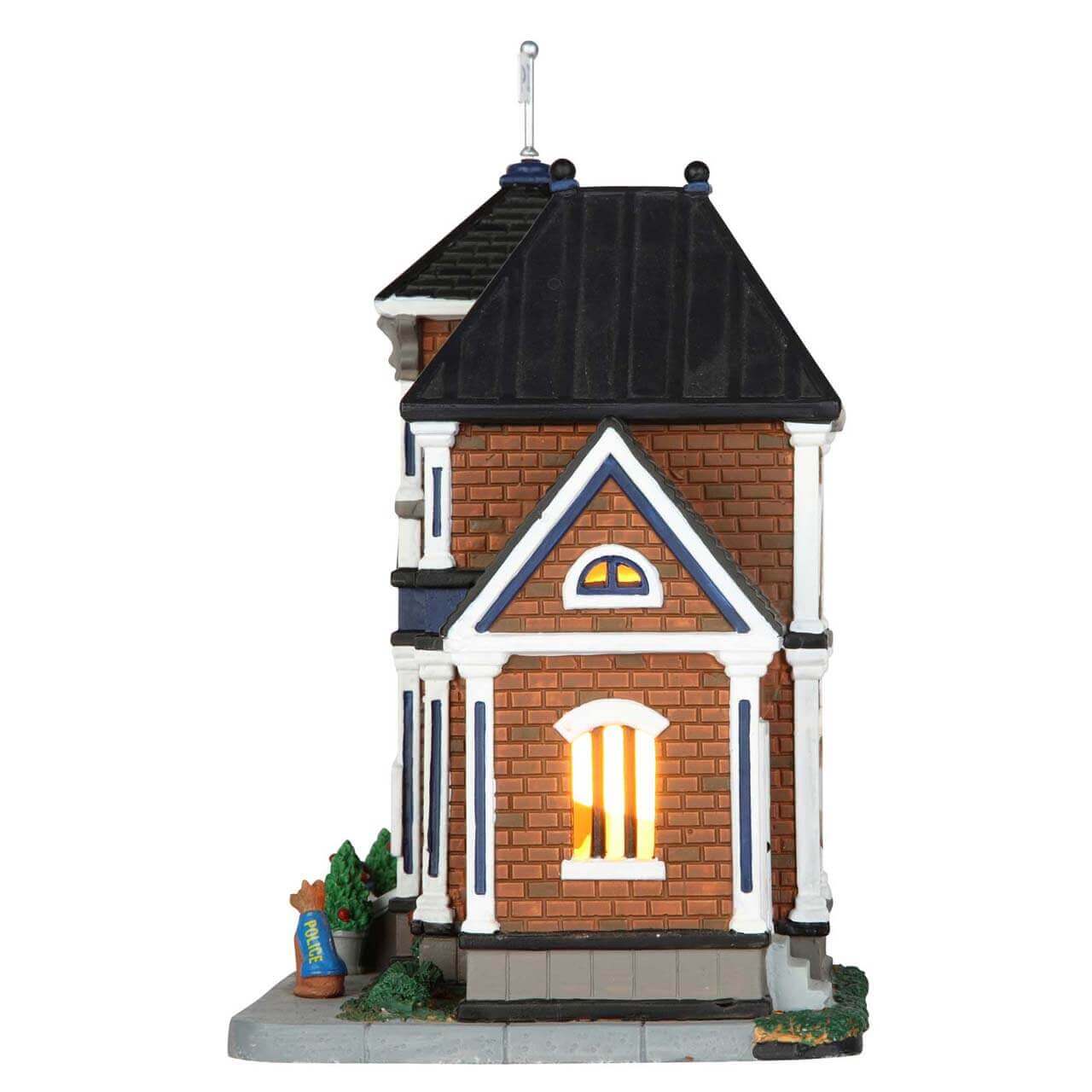 lemax-west-side-police-station-miniaturhaus image 3