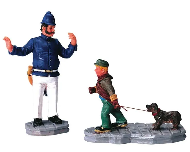 lemax-right-this-way-weihnachtsfigur-wegweiser image 1