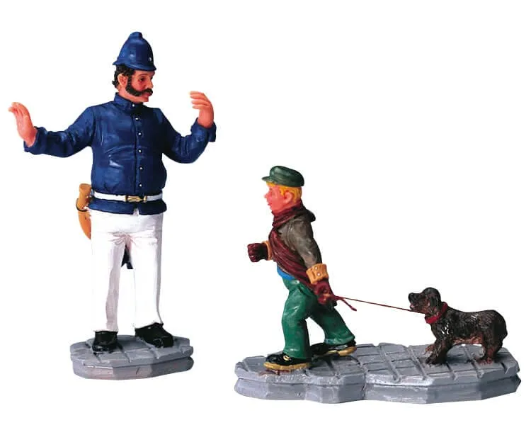 lemax-right-this-way-weihnachtsfigur-wegweiser image 1