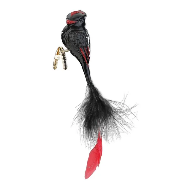 inge-glas-federpracht-christbaumkugel-9-cm-schwarz image 1