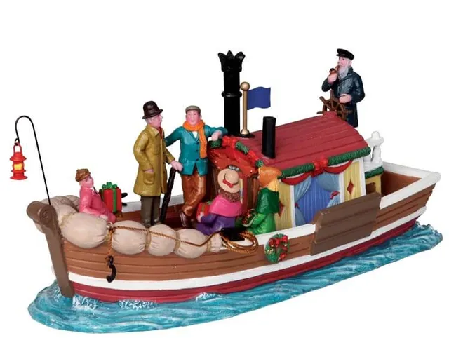 lemax-glenbrook-ferry-miniatur-f-hrenhaus-weihnachtsdorf image 1