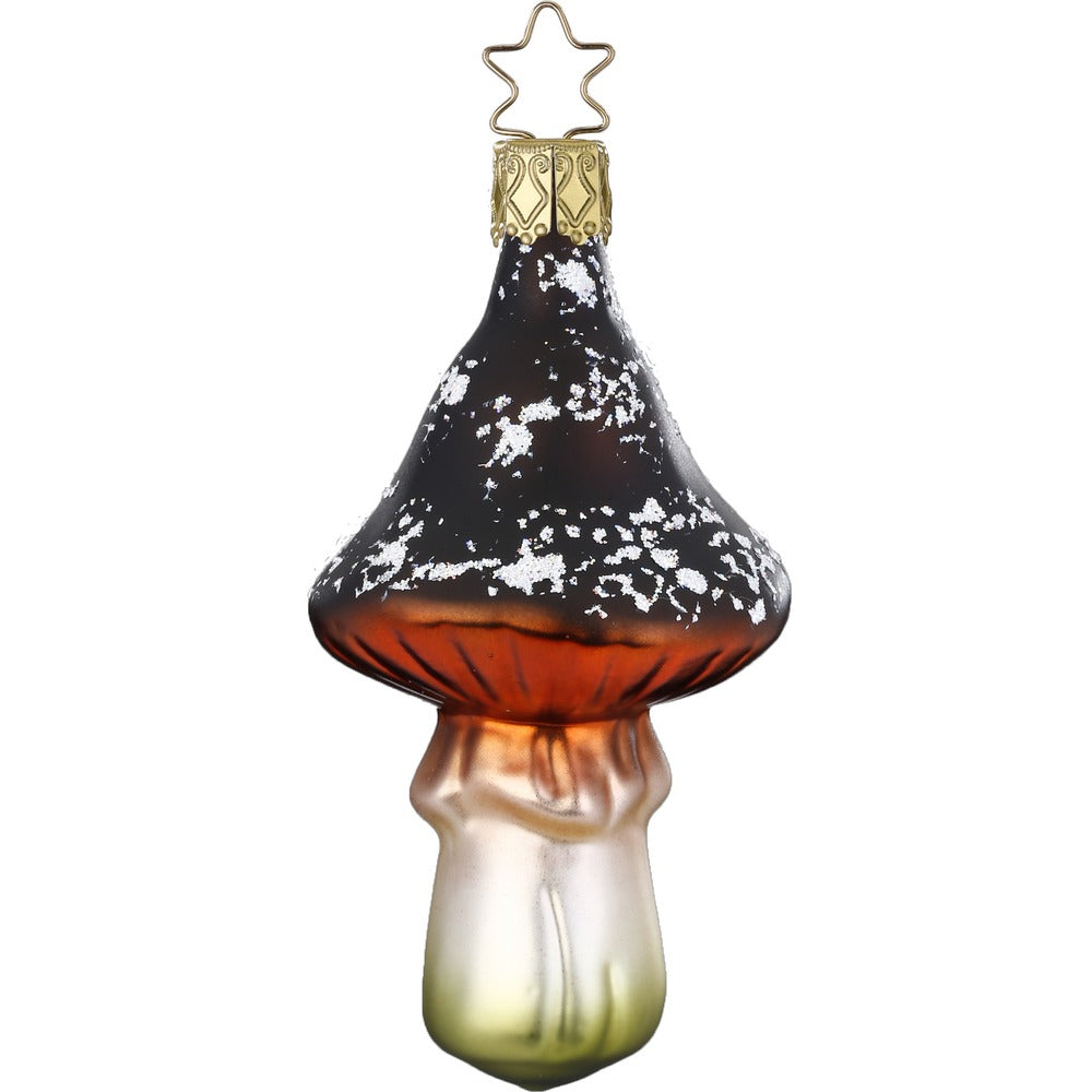 inge-glas-brauner-pilz-christbaumanh-nger-aus-glas-10-cm image 1