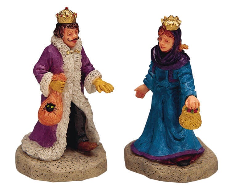 lemax-king-queen-spooky-town-figuren image 1