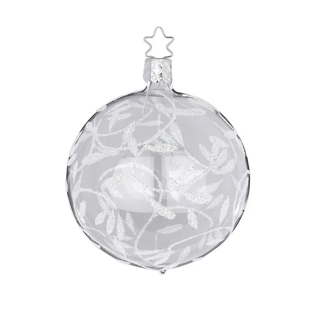 inge-glas-freudentanz-8-cm-handgefertigte-glasklare-christbaumkugel-mit-aufh-nge image 1
