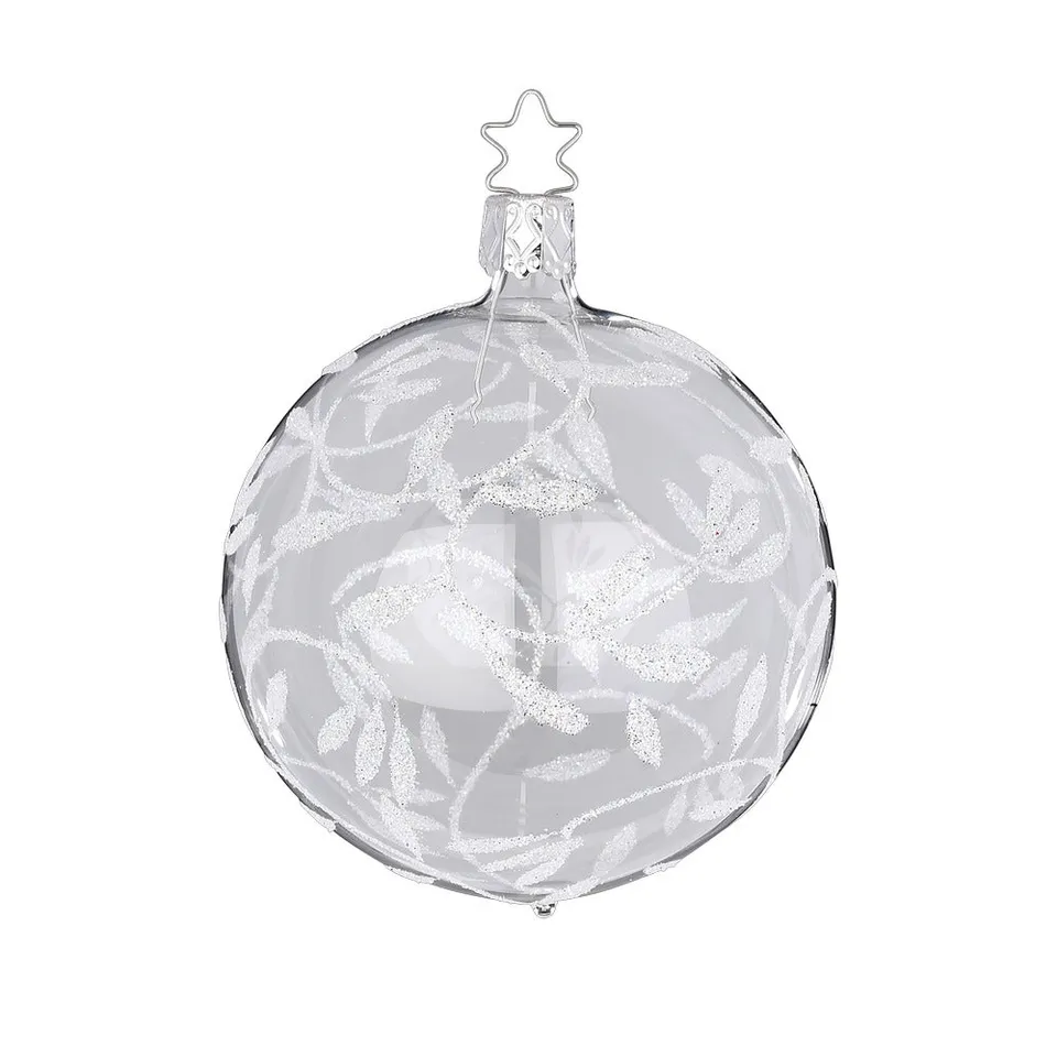 inge-glas-freudentanz-8-cm-handgefertigte-glasklare-christbaumkugel-mit-aufh-nge image 1