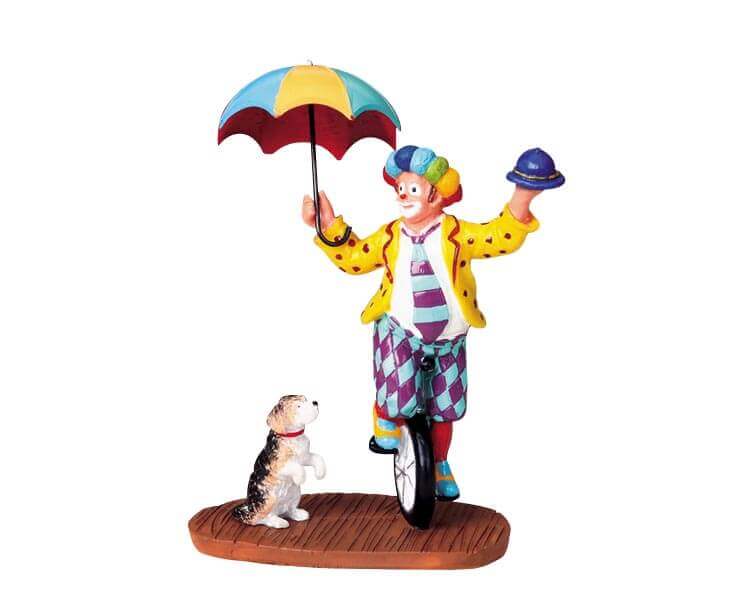 lemax-unicycle-clown-holidays-seasons-zirkus-figur image 1