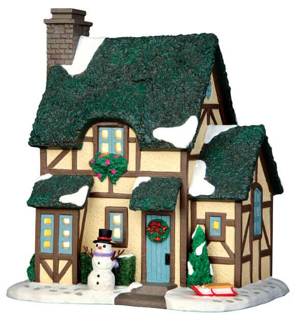 lemax-winter-chalet-holidays-seasons-miniaturhaus image 1