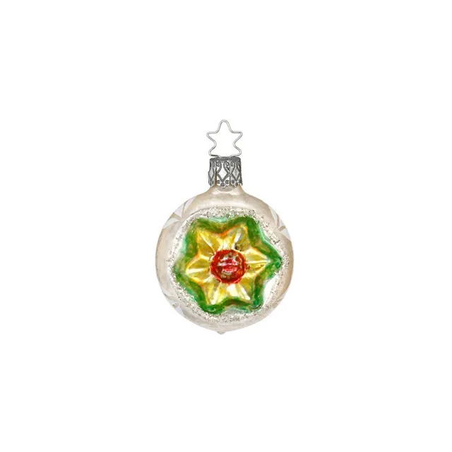 inge-glas-blumenreflex-glaskugel-gr-n-gold-rot-5-5-cm image 1