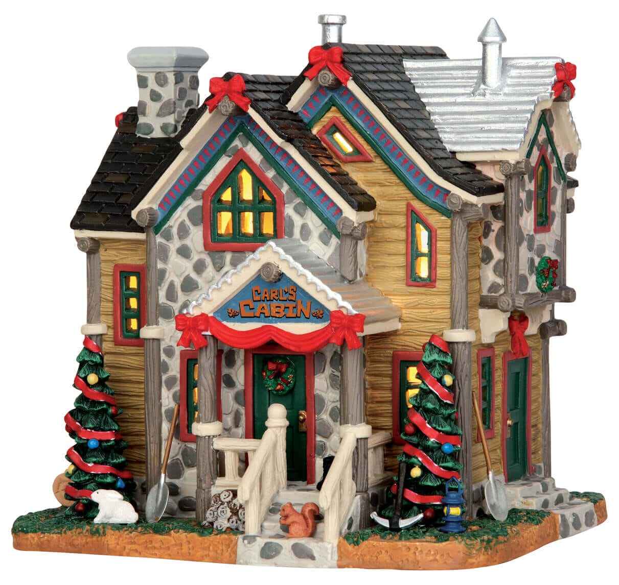 lemax-carl-s-cabin-weihnachtsdorf-blockh-tte image 4