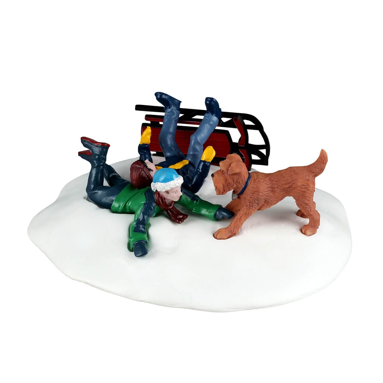 lemax-winter-wipeout-schlitten-figuren-szene-mit-hunden image 1