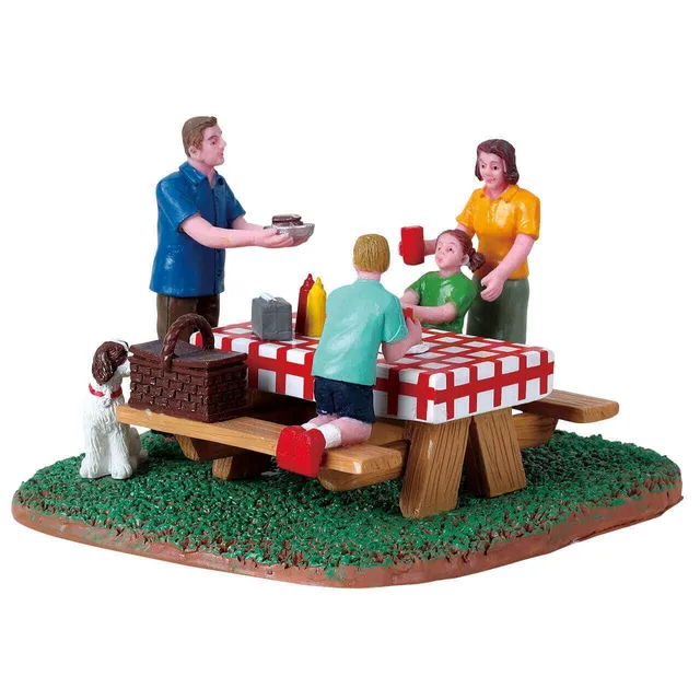 lemax-picnic-table-miniatur-picknicktisch-zubeh-r image 1