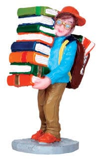 lemax-bookworm-miniaturfigur-holidays-seasons image 1