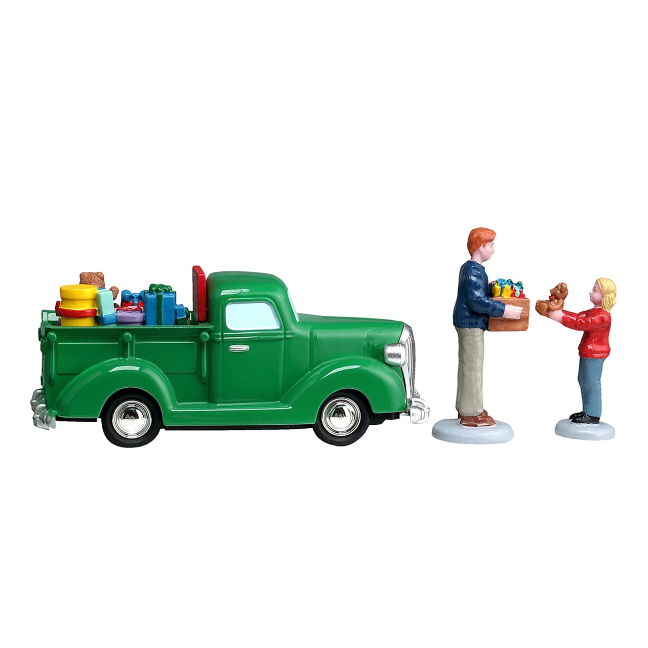 lemax-church-toy-drive-miniatur-szene-spielzeugspende image 4
