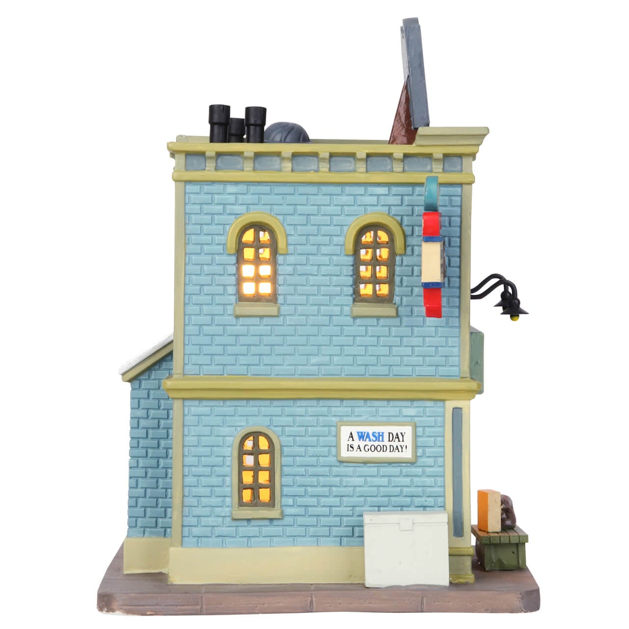 lemax-coin-o-matic-laundromat-beleuchtetes-miniatur-gesch-ft image 3