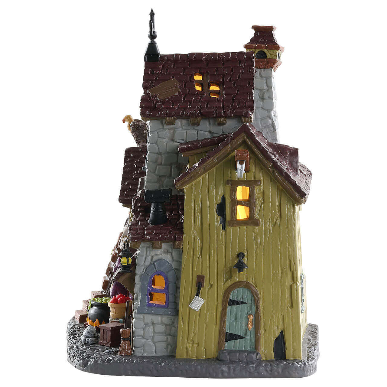 lemax-witch-and-warlock-residence-spooky-town-hexenhaus image 2
