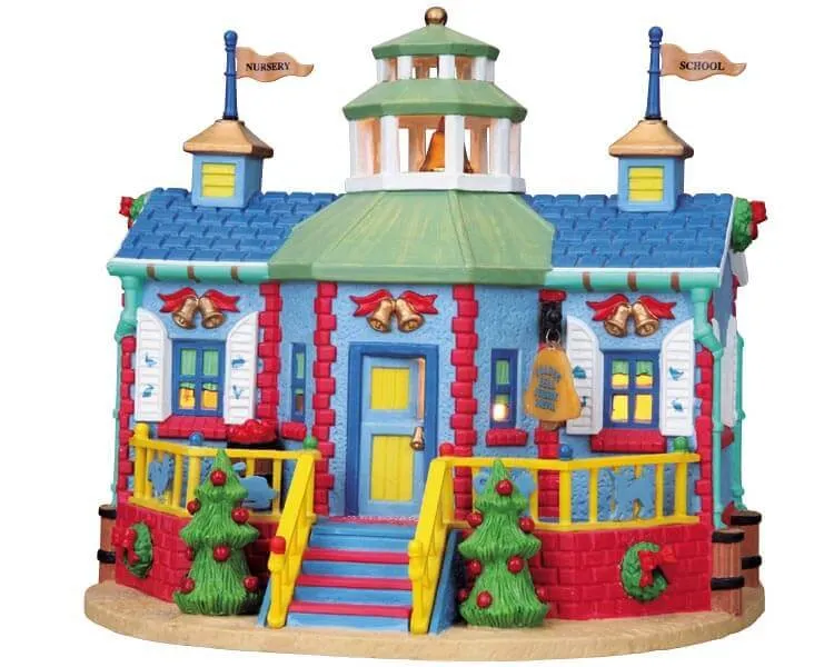lemax-nursery-school-miniatur-haus-schule image 1