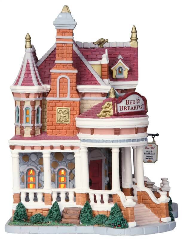 lemax-pine-hill-bed-breakfast-holidays-seasons-miniaturhaus image 2