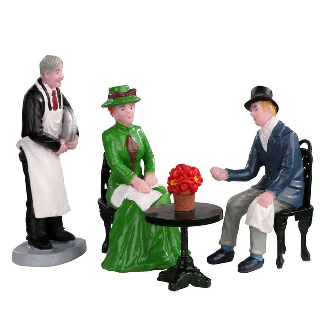 lemax-cafe-society-caddington-figuren-set image 1