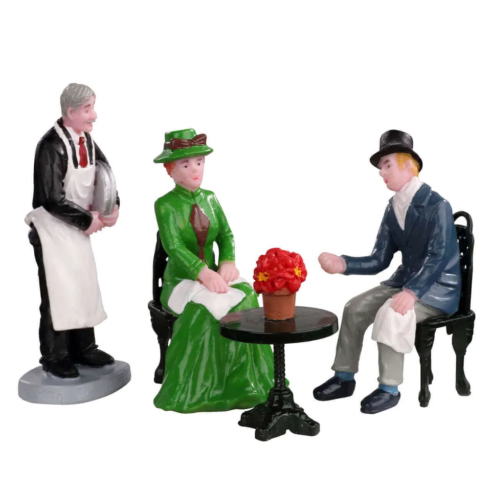 lemax-cafe-society-caddington-figuren-set image 1