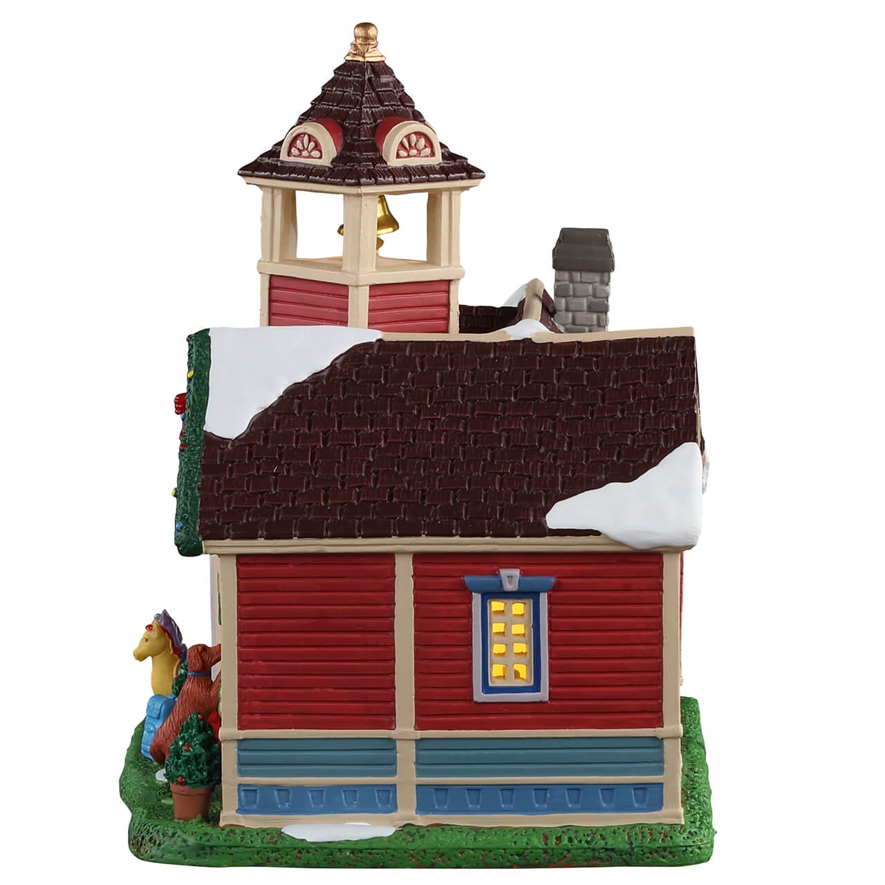 lemax-bright-meadow-elementary-beleuchtete-miniatur-schule-caddington-village image 3