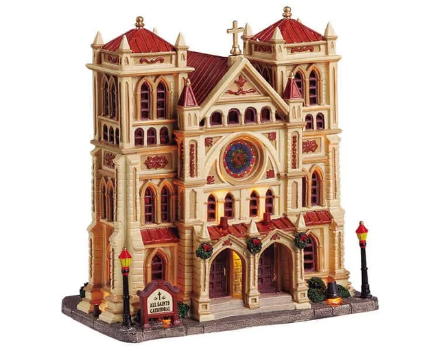 lemax-all-saints-cathedral-miniatur-kathedrale-kirche image 1