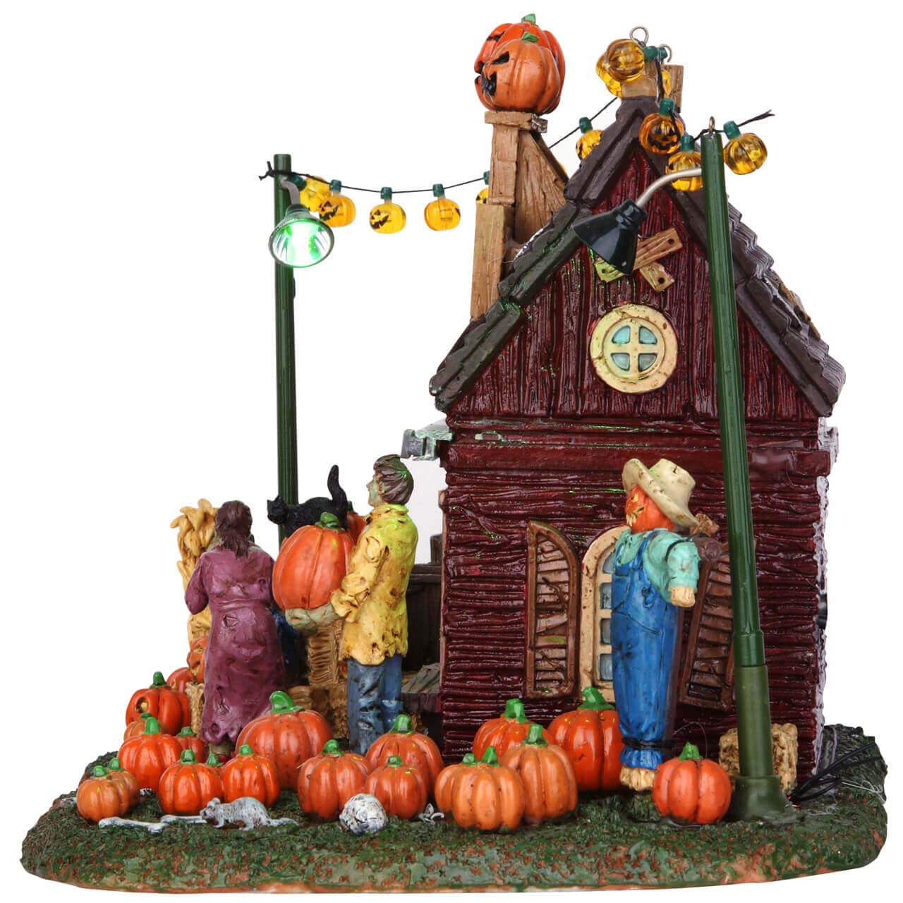lemax-spooky-hollow-pumpkin-patch-beleuchtetes-haus image 2