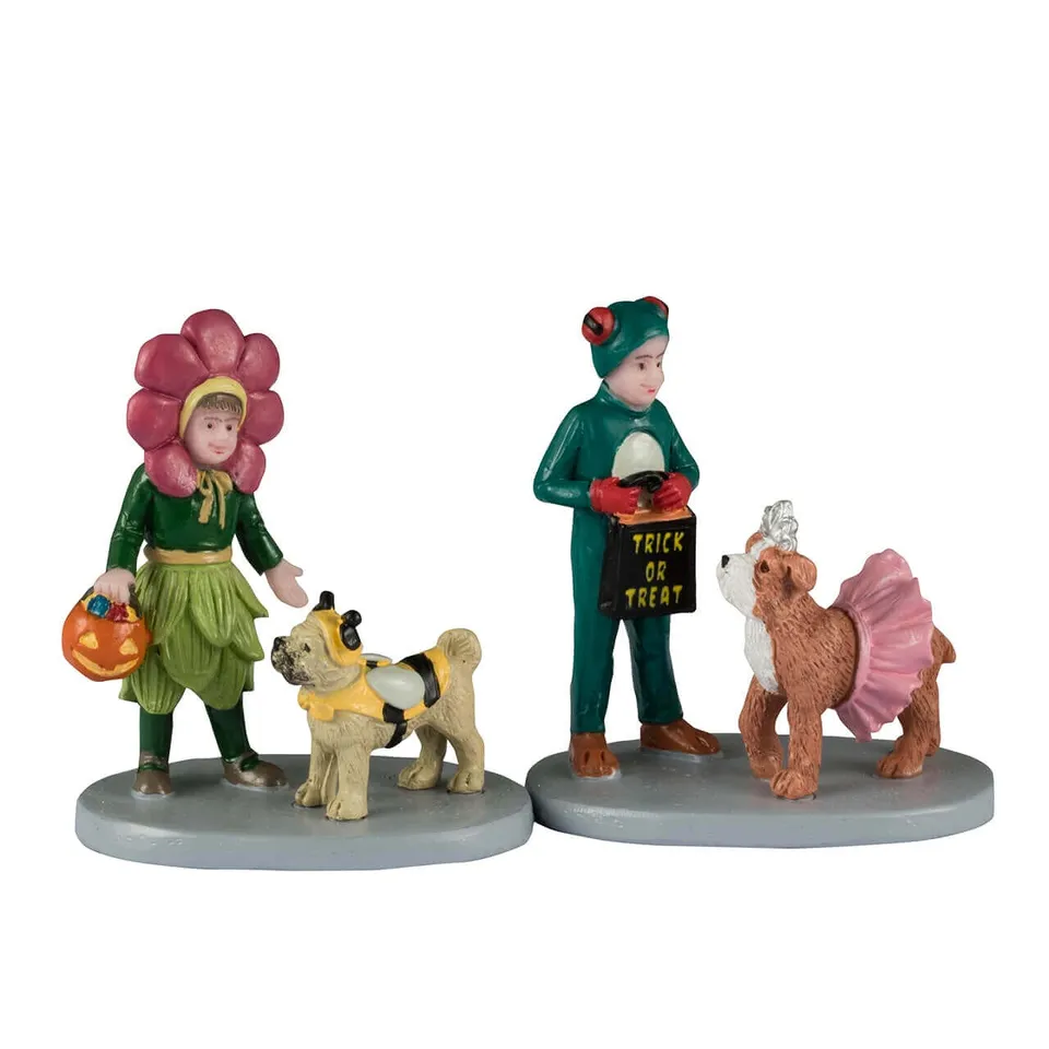 lemax-costumed-companions-spooky-town-halloweenfigur image 1