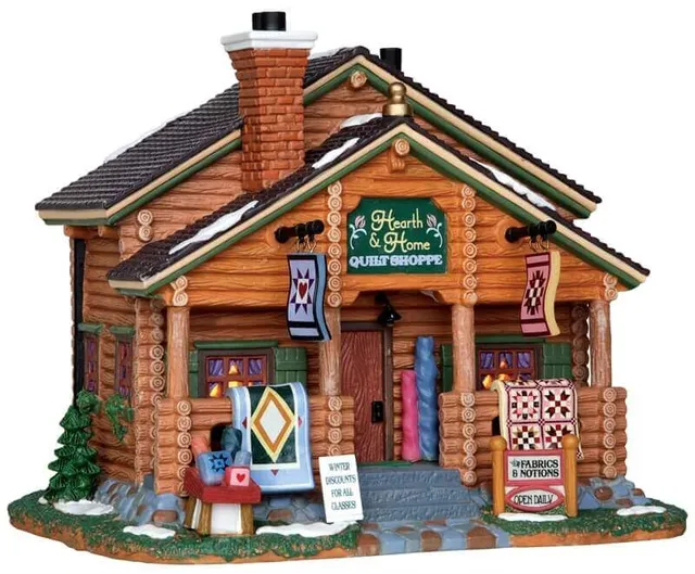 lemax-hearth-home-quilt-shoppe-weihnachtshaus image 1