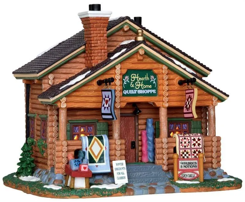 lemax-hearth-home-quilt-shoppe-weihnachtshaus image 1