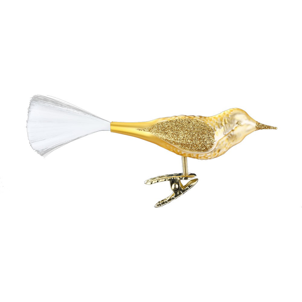 inge-glas-vogel-christbaumkugel-10-cm-inkagold-matt image 1