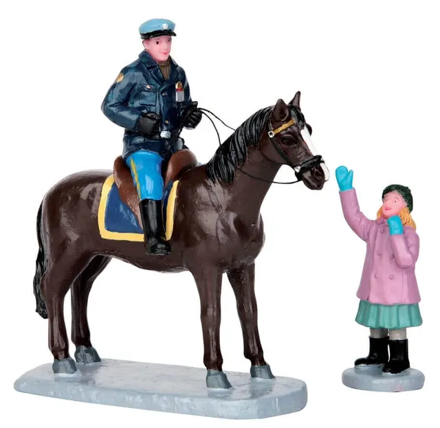 lemax-mounted-policeman-2er-set-mini-figuren image 1