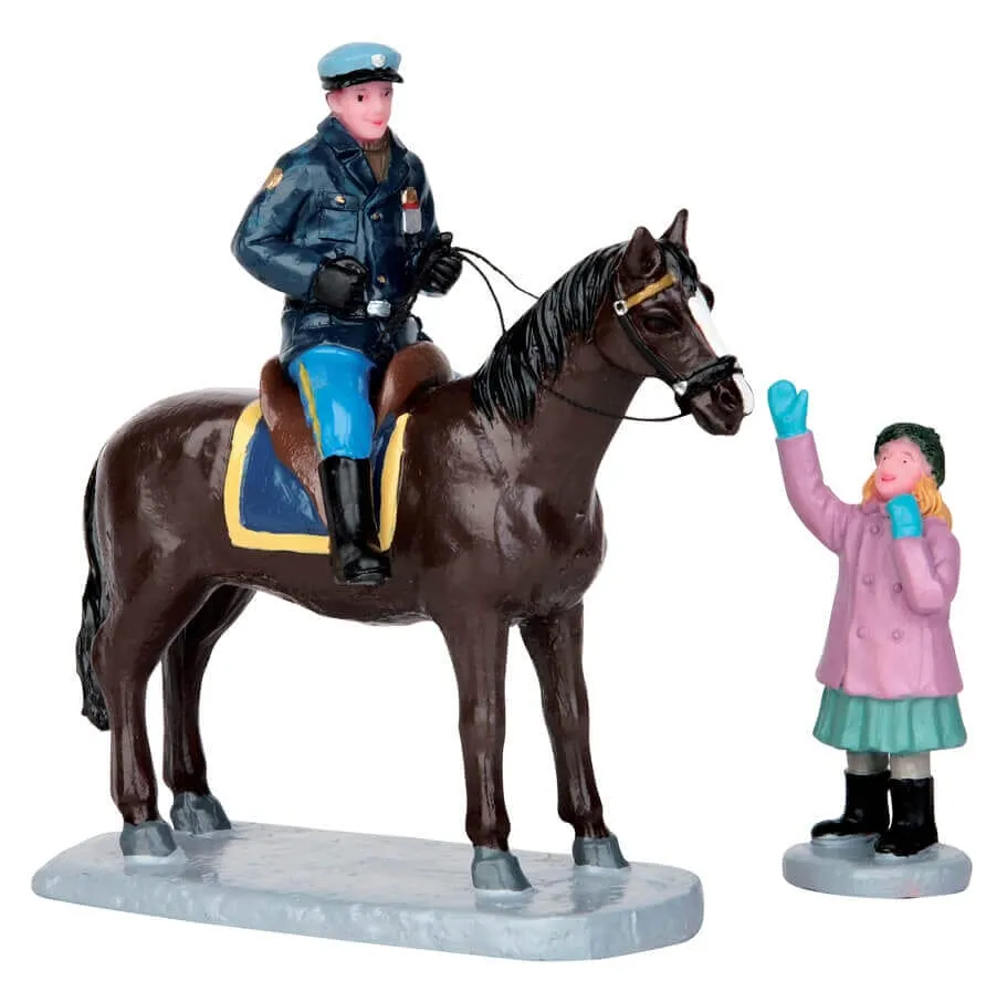 lemax-mounted-policeman-2er-set-mini-figuren image 1