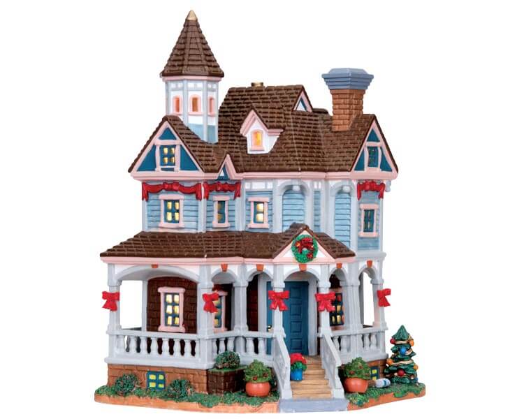lemax-evans-residence-beleuchtetes-miniaturhaus image 1