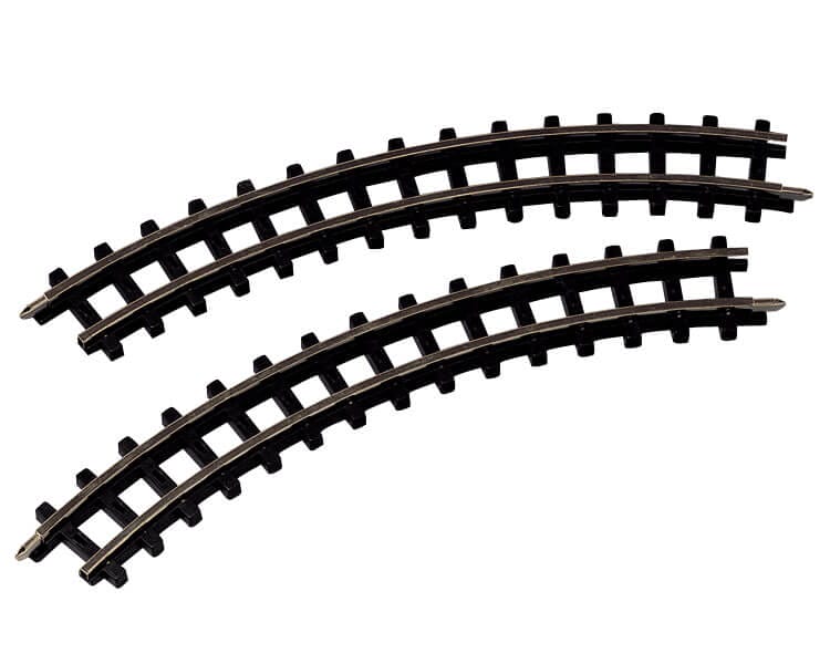lemax-2-piece-curved-train-tracks-gebogene-gleise-2er-set image 1
