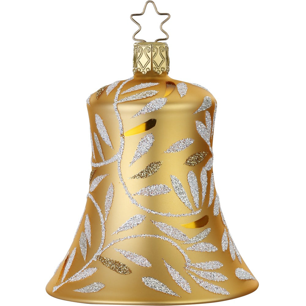 inge-glas-freudentanz-christbaumkugel-8-5-cm-gold-traditionell image 1